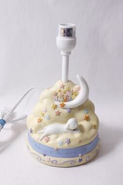 Flavia Welcome To The World Table Lamp 2002 Nursery Decor ~ 260608-WH 1354